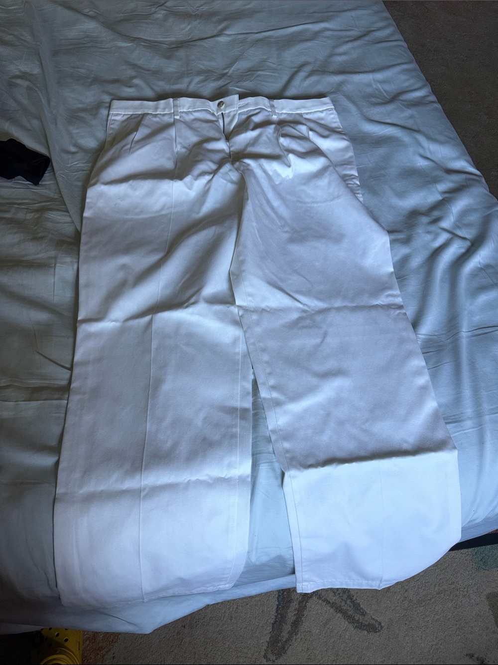 Dockers Men's White Dress Pants - Pleated Straight Leg
40X34